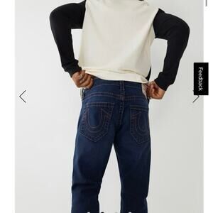 True religion MENS Billy boot cut jeans sz 34